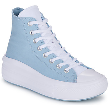 Zapatos Mujer Zapatillas altas Converse CHUCK TAYLOR ALL STAR MOVE CX PLATFORM HI Azul / Blanco