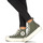 Zapatos Mujer Zapatillas altas Converse CHUCK TAYLOR ALL STAR LIFT-UTILITY/EGRET/EGRET Kaki / Blanco