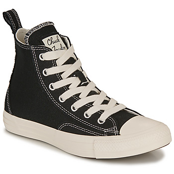 Zapatos Mujer Zapatillas altas Converse CHUCK TAYLOR ALL STAR-BLACK/BLACK/EGRET Negro
