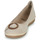 Zapatos Mujer Bailarinas-manoletinas Jana 22161-400 Beige