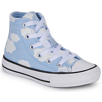 Zapatos Niños Zapatillas altas Converse CHUCK TAYLOR ALL STAR CLOUDY HI Azul / Blanco