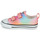 Zapatos Niña Zapatillas bajas Converse INFANT CONVERSE CHUCK TAYLOR ALL STAR 2V EASY-ON MAJESTIC MERMAI Multicolor