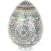 Casa Lámparas de mesa Signes Grimalt Lampara Marroquí Huevo Multicolor
