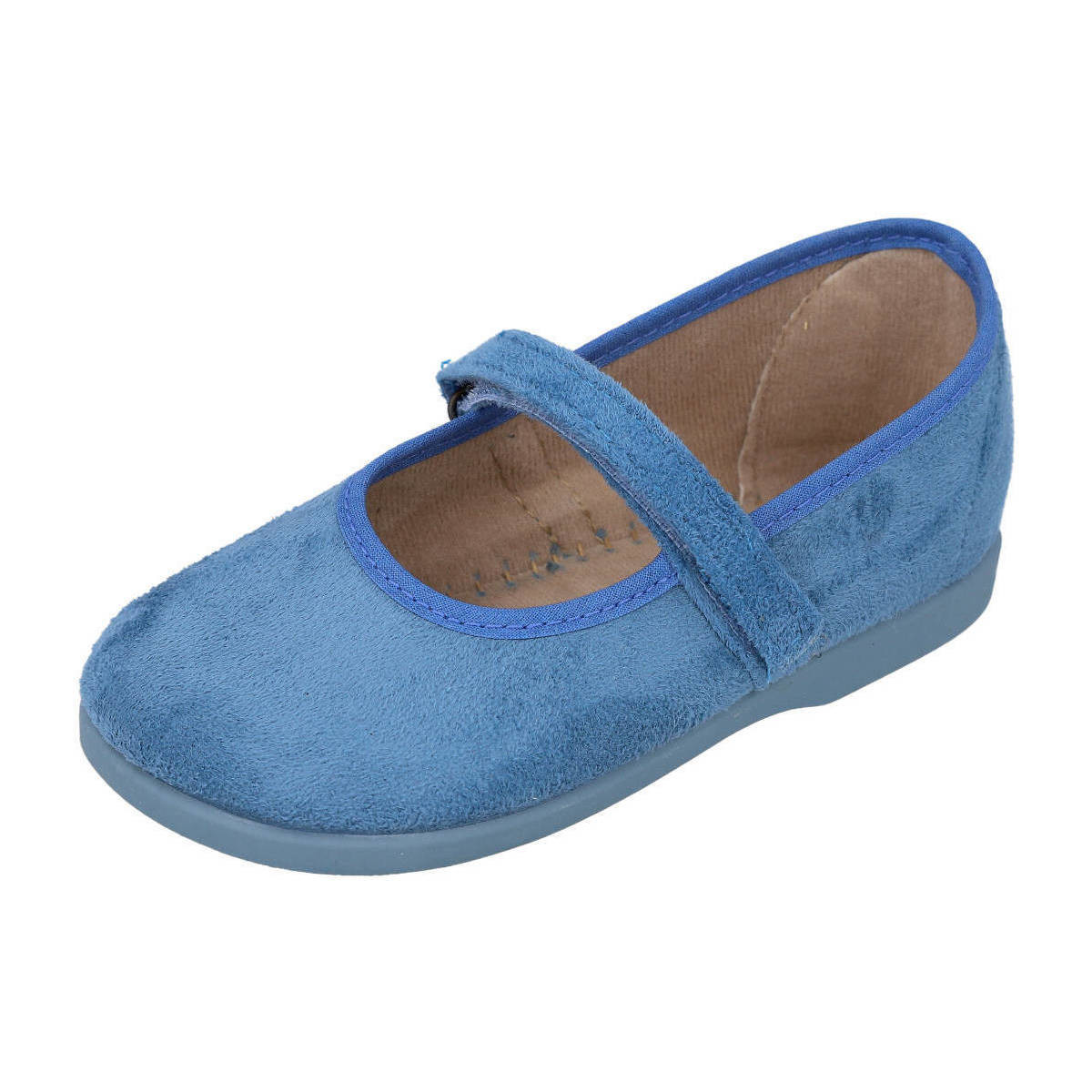 Zapatos Niña Bailarinas-manoletinas Bubble Bobble MD150 Azul