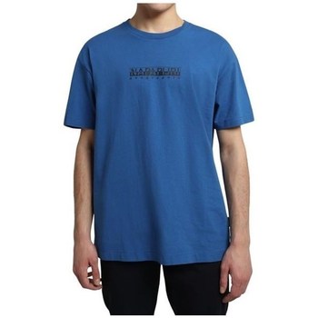 textil Hombre Camisetas manga corta Napapijri Sbox 3 Azul