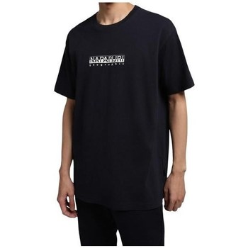 textil Hombre Camisetas manga corta Napapijri Sbox 3 Negro