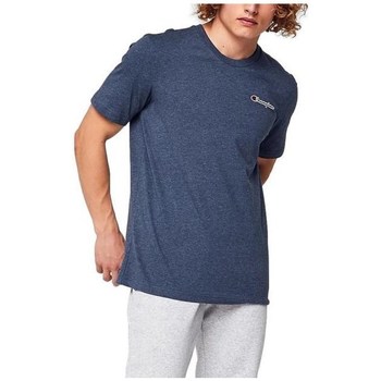 textil Hombre Camisetas manga corta Champion 217813BV502 Azul marino