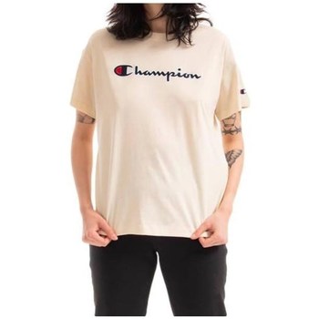 textil Mujer Camisetas manga corta Champion 115351YS015 Beige