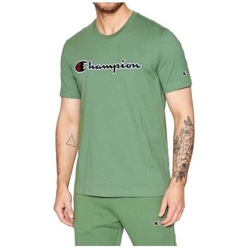 textil Hombre Camisetas manga corta Champion 217814GS098 Verde