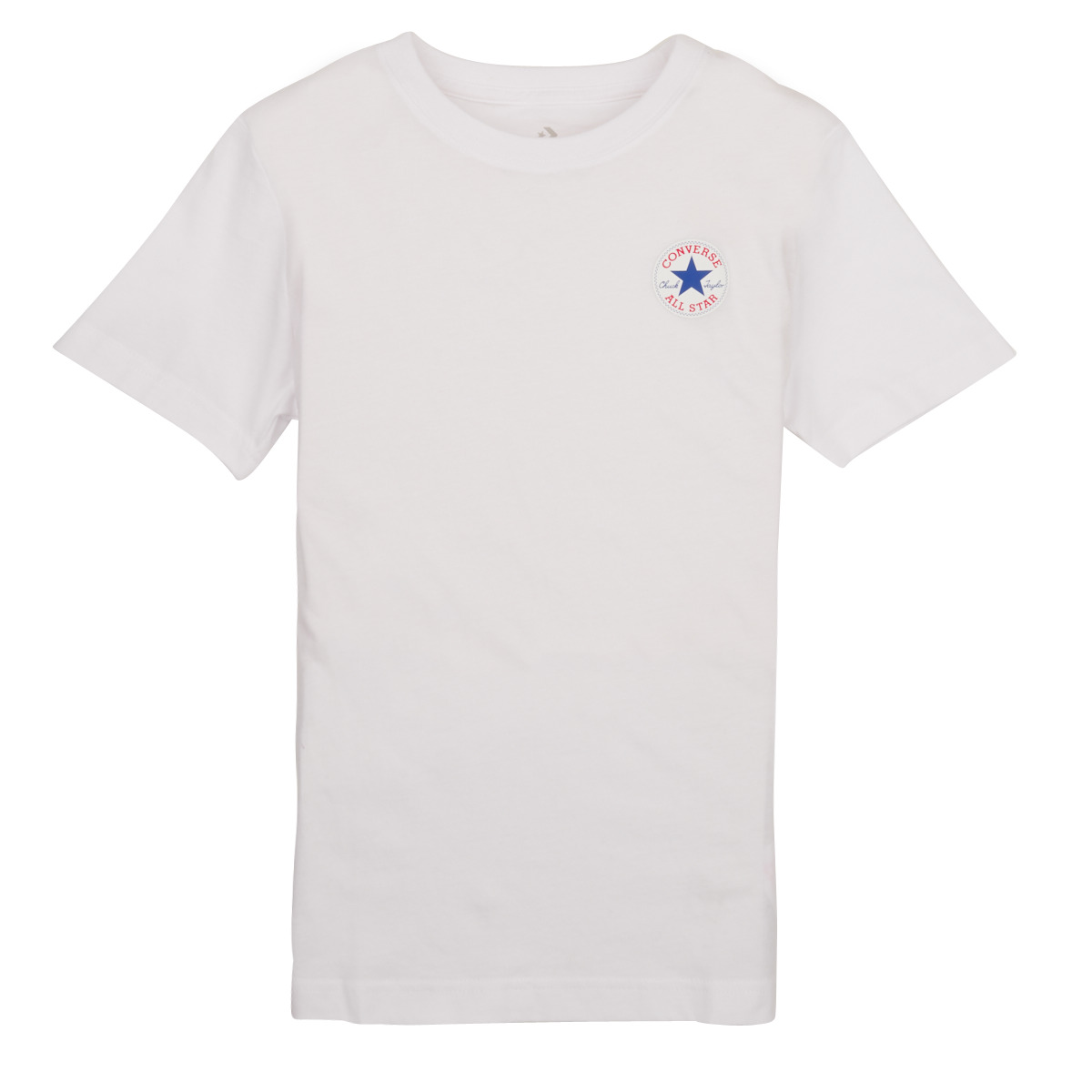 textil Niño Camisetas manga corta Converse SS PRINTED CTP TEE Blanco