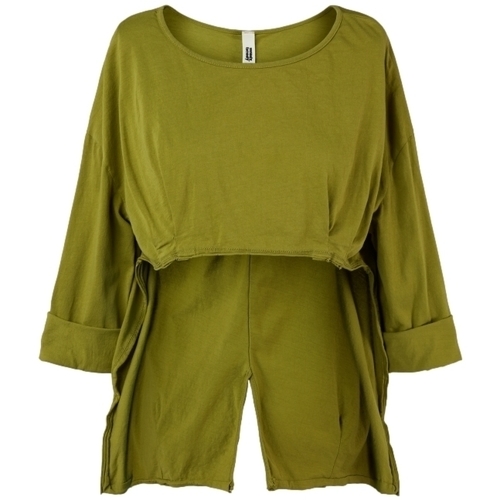 textil Mujer Tops / Blusas Wendy Trendy Top 110809 - Olive Verde
