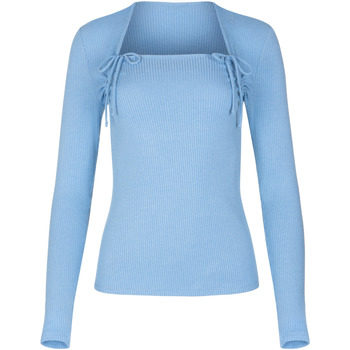 textil Mujer Tops / Blusas Lisca Camiseta de manga larga con escote ajustable Kenza Azul