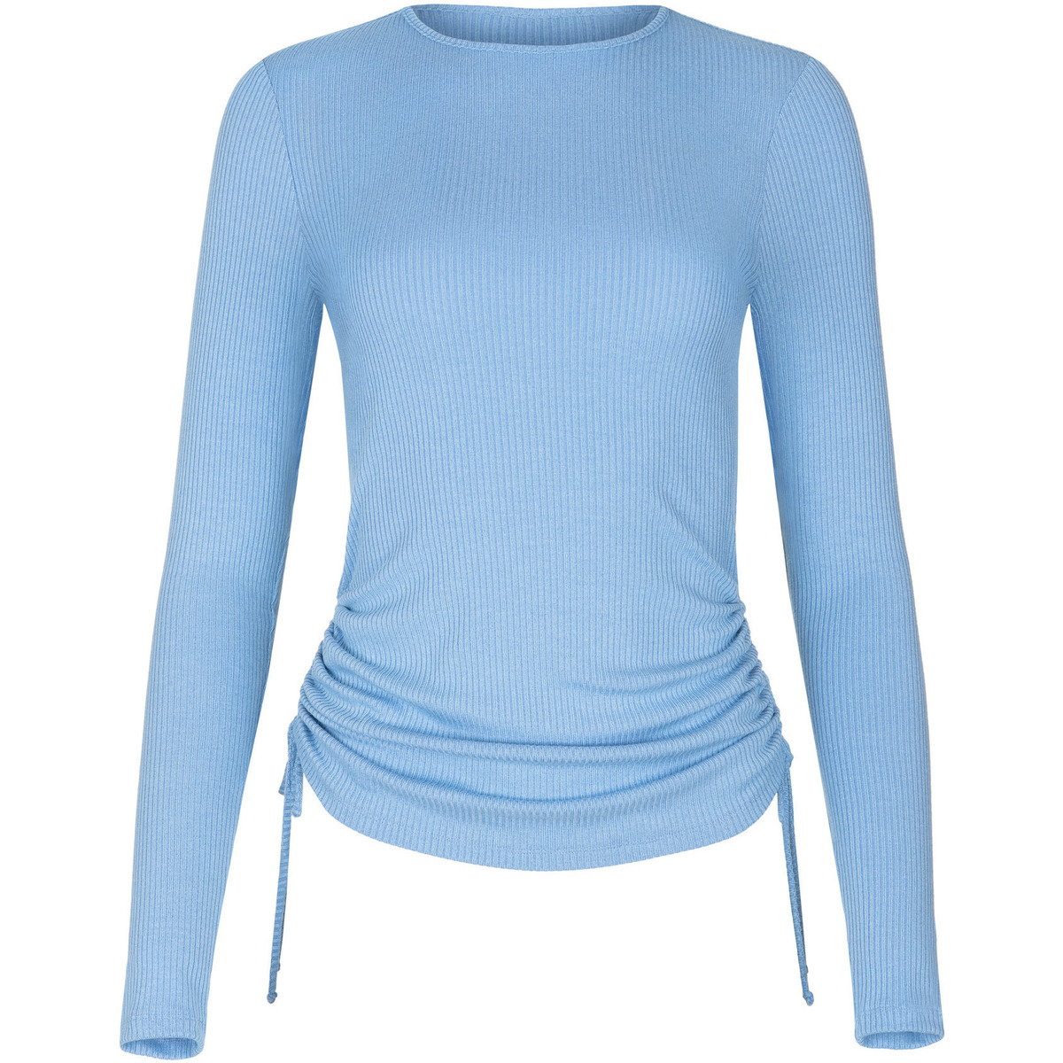 textil Mujer Tops / Blusas Lisca Camiseta de manga larga con laterales ajustables Kenza Azul