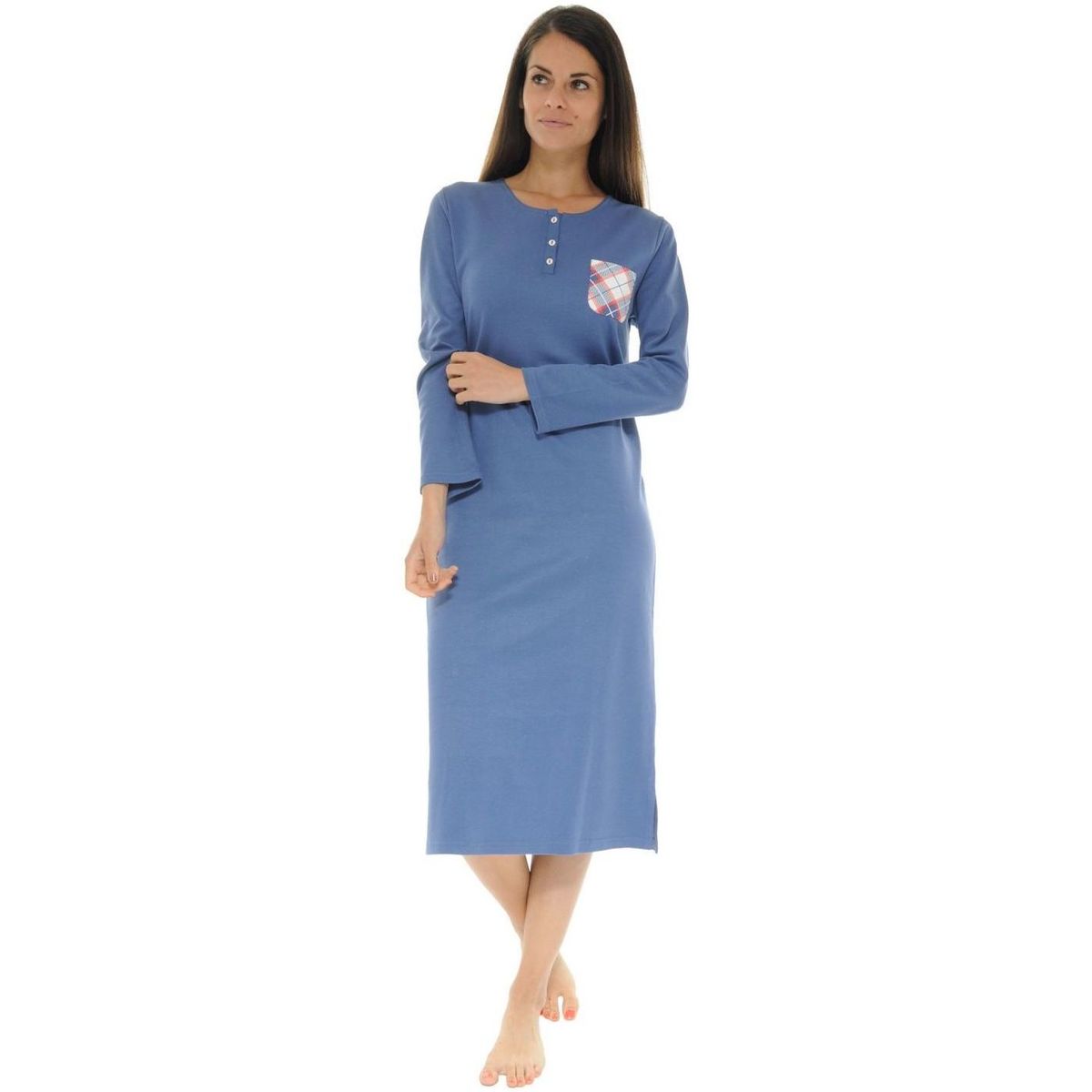 textil Mujer Pijama Christian Cane ROMINA Azul