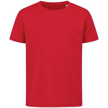 textil Niños Camisetas manga larga Stedman  Rojo