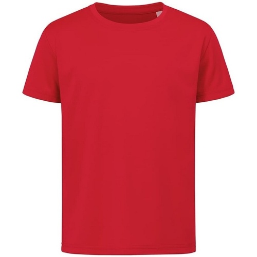 textil Niños Camisetas manga larga Stedman Sports Rojo