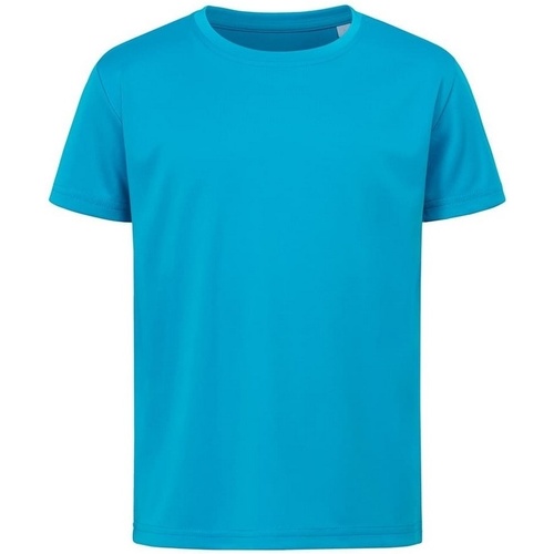 textil Niños Camisetas manga larga Stedman Sports Azul