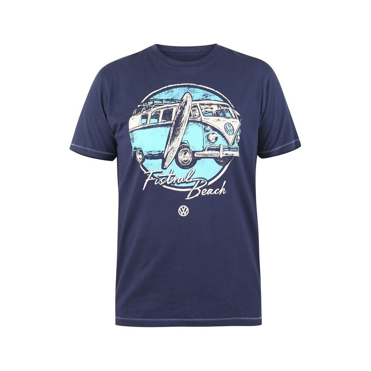 textil Hombre Camisetas manga larga Duke Winterton D555 Azul