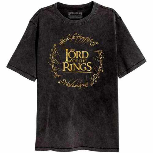 textil Camisetas manga larga Lord Of The Rings HE795 Negro