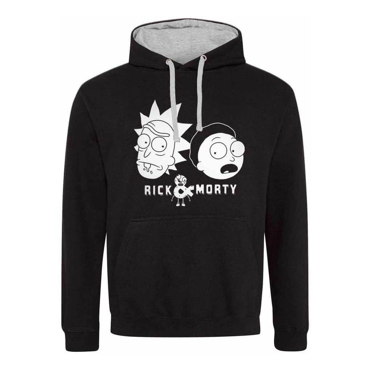 textil Sudaderas Rick And Morty HE923 Negro