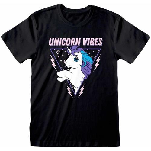 textil Camisetas manga larga My Little Pony Unicorn Vibes Negro