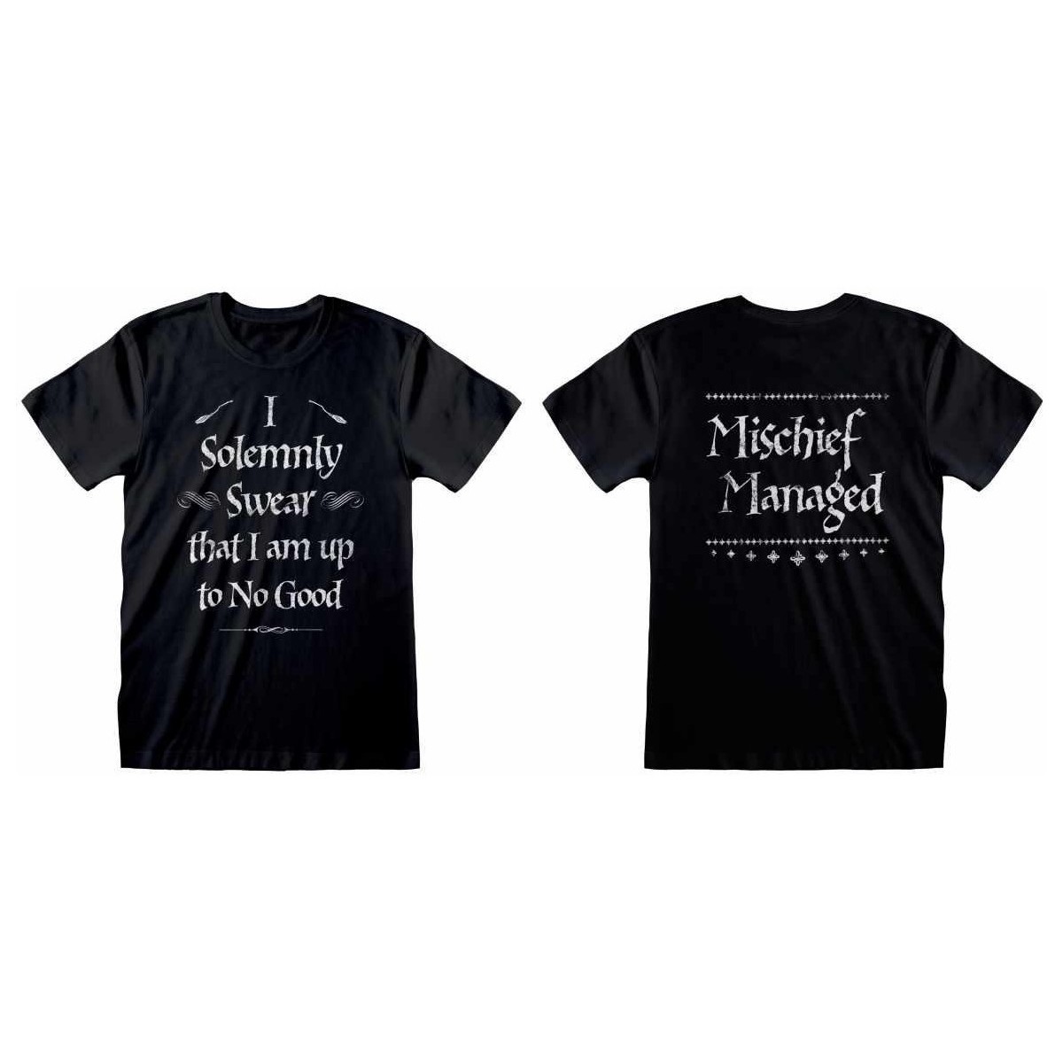 textil Camisetas manga larga Harry Potter I Solemnly Swear Negro