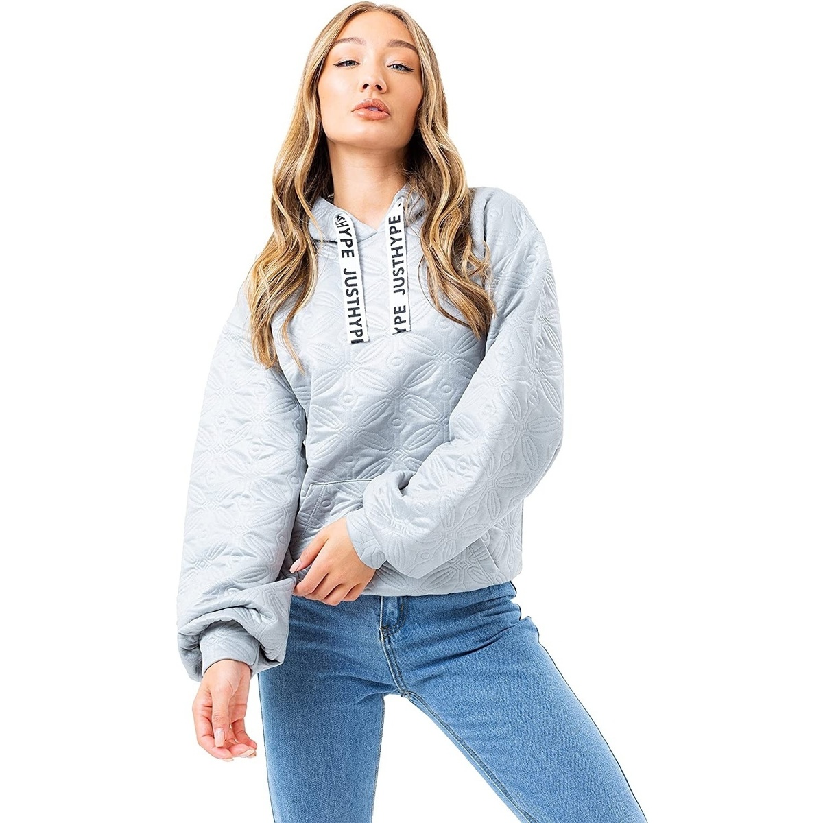 textil Mujer Sudaderas Hype HY5369 Gris