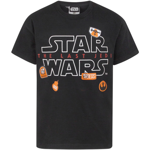 textil Niño Camisetas manga larga Star Wars: The Last Jedi NS6771 Negro