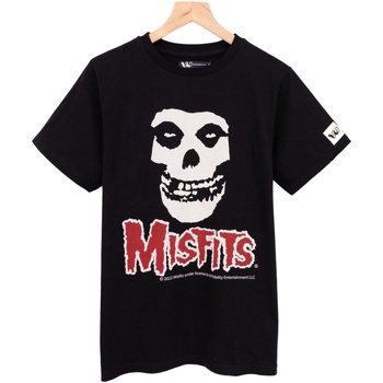 textil Niños Camisetas manga corta Misfits  Negro