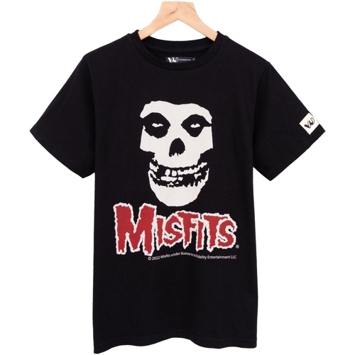 textil Niños Camisetas manga corta Misfits NS6801 Negro