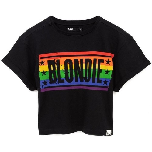 textil Mujer Camisetas manga larga Blondie NS6812 Negro