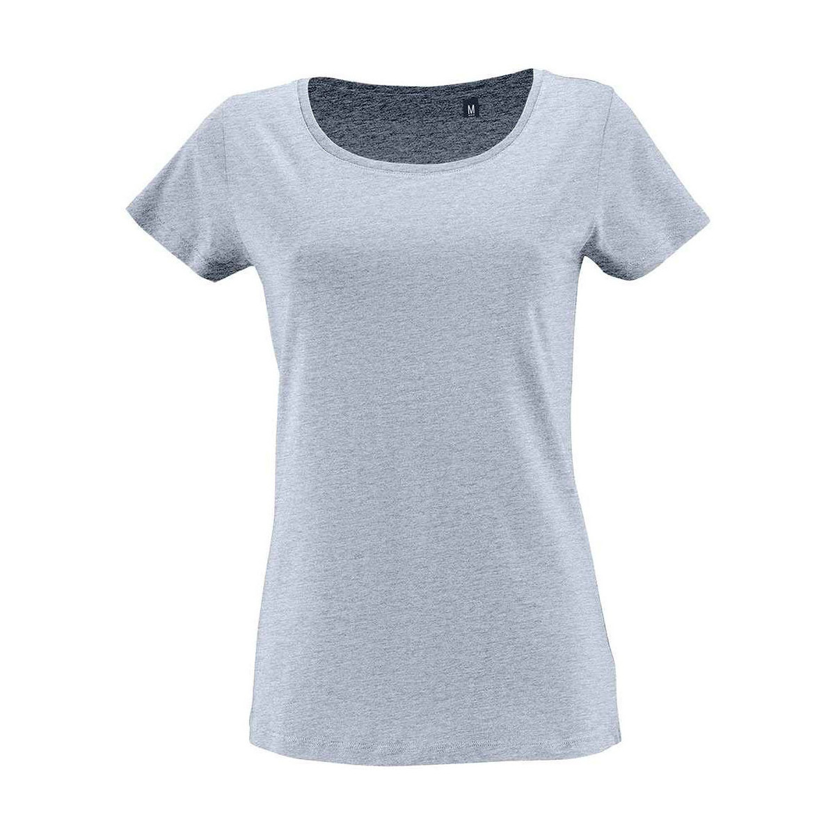 textil Mujer Camisetas manga larga Sols Milo Azul