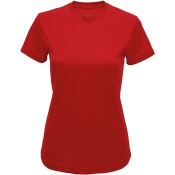 textil Mujer Camisetas manga larga Tridri  Rojo