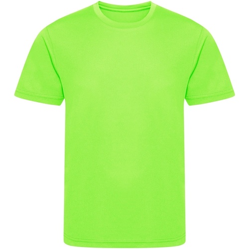 textil Niños Camisetas manga larga Awdis Cool JJ201 Verde