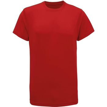 textil Hombre Camisetas manga larga Tridri TR501 Rojo