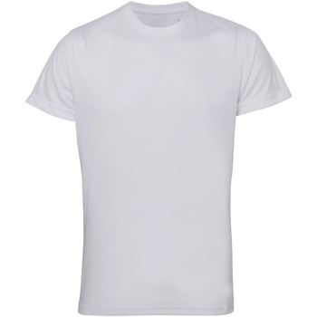 textil Hombre Camisetas manga larga Tridri TR501 Blanco