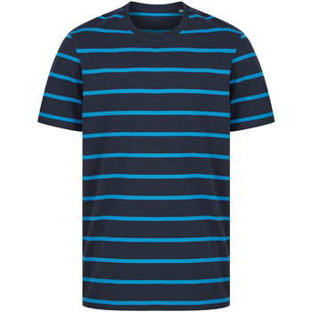 textil Hombre Camisetas manga larga Front Row FR136 Azul