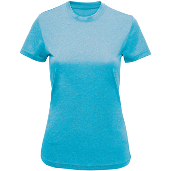 textil Mujer Camisetas manga larga Tridri TR502 Azul