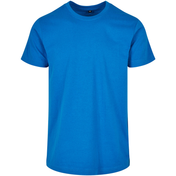 textil Hombre Camisetas manga larga Build Your Brand Basic Azul
