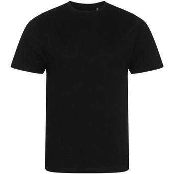 textil Hombre Camisetas manga larga Awdis EA001 Negro