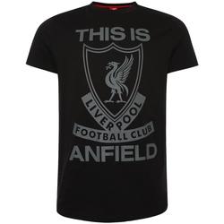 textil Hombre Camisetas manga larga Liverpool Fc This Is Anfield Negro