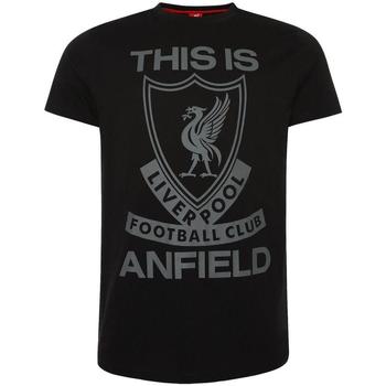 textil Hombre Camisetas manga larga Liverpool Fc  Negro