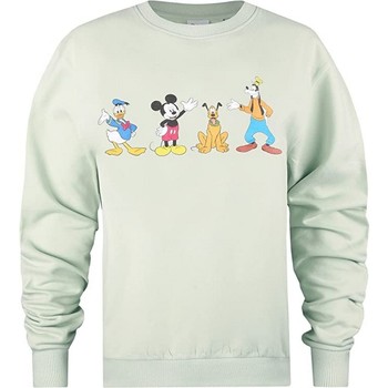 textil Mujer Sudaderas Mickey Mouse And Friends Line Up Verde