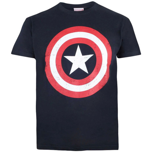 textil Niño Camisetas manga corta Captain America TV229 Rojo