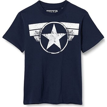 textil Niño Camisetas manga corta Captain America  Azul