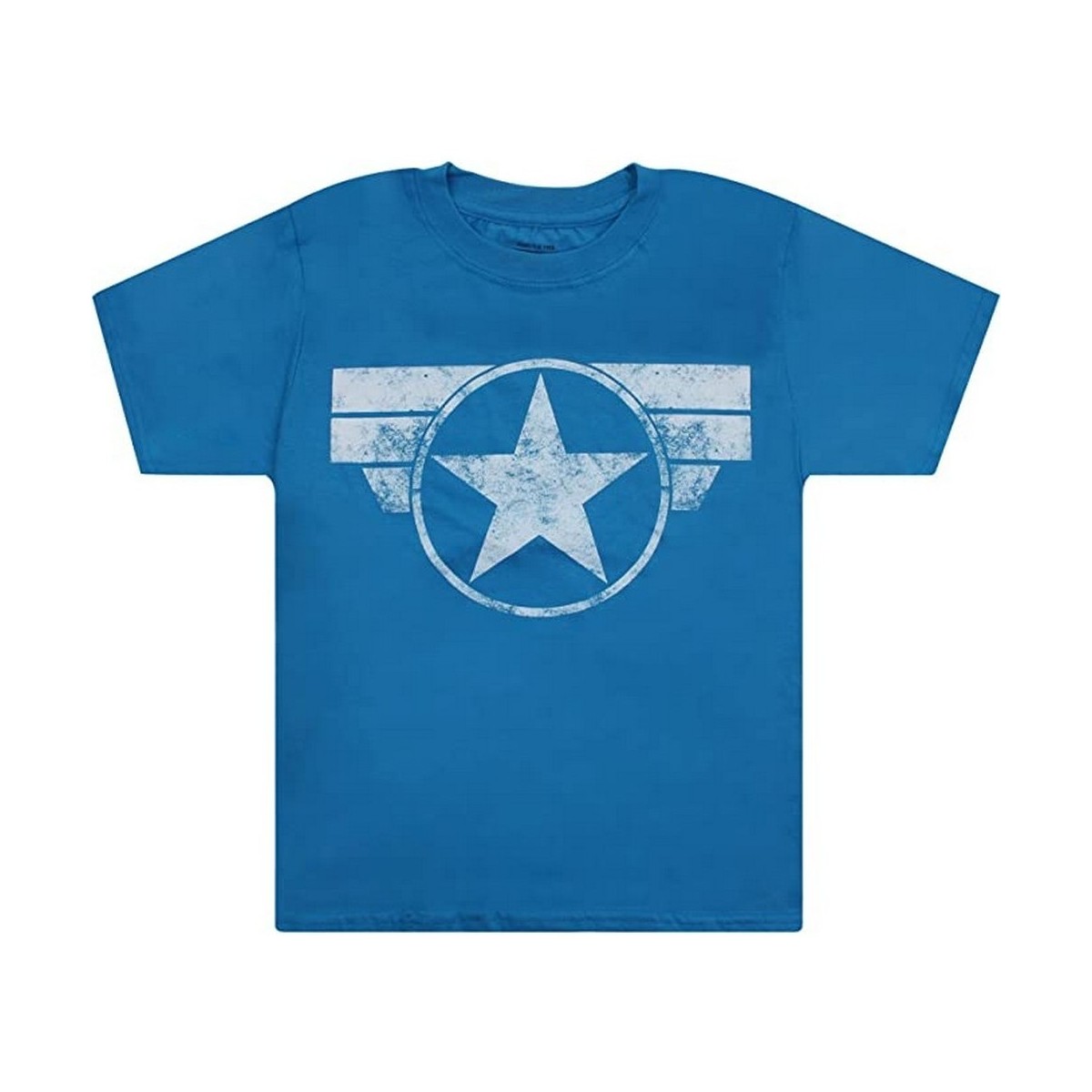 textil Niño Camisetas manga corta Captain America TV424 Azul