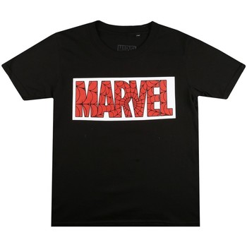 textil Niño Camisetas manga corta Marvel  Negro