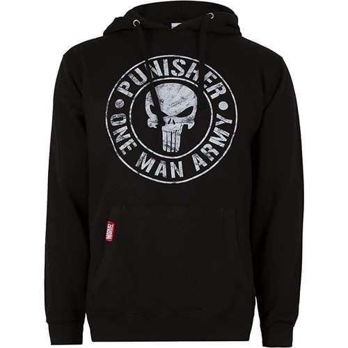 textil Hombre Sudaderas The Punisher One Man Army Negro