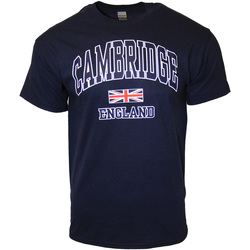 textil Camisetas manga larga Cambridge University  Azul