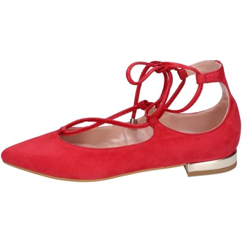 Zapatos Mujer Bailarinas-manoletinas Pollini BE325 Rojo